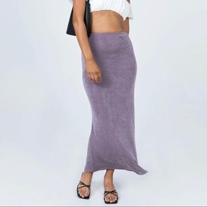 Princess Polly Harriette Maxi Skirt in Purple